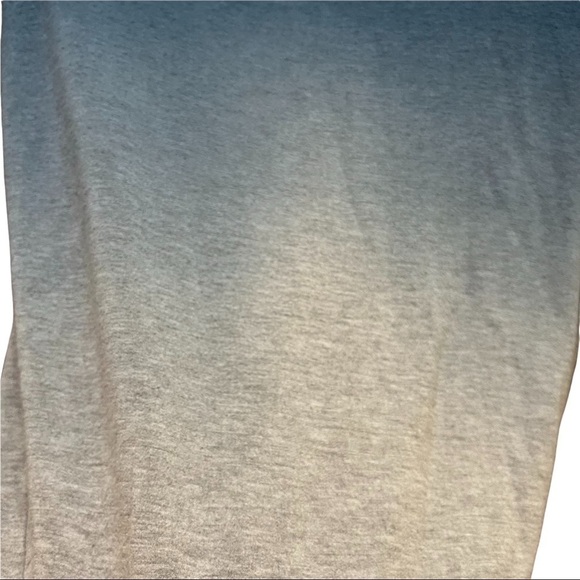 Lou & Gray Signature Oversized Soft Blue & Gray Ombre Top Cowl Neck Sz XS - Picture 8 of 10